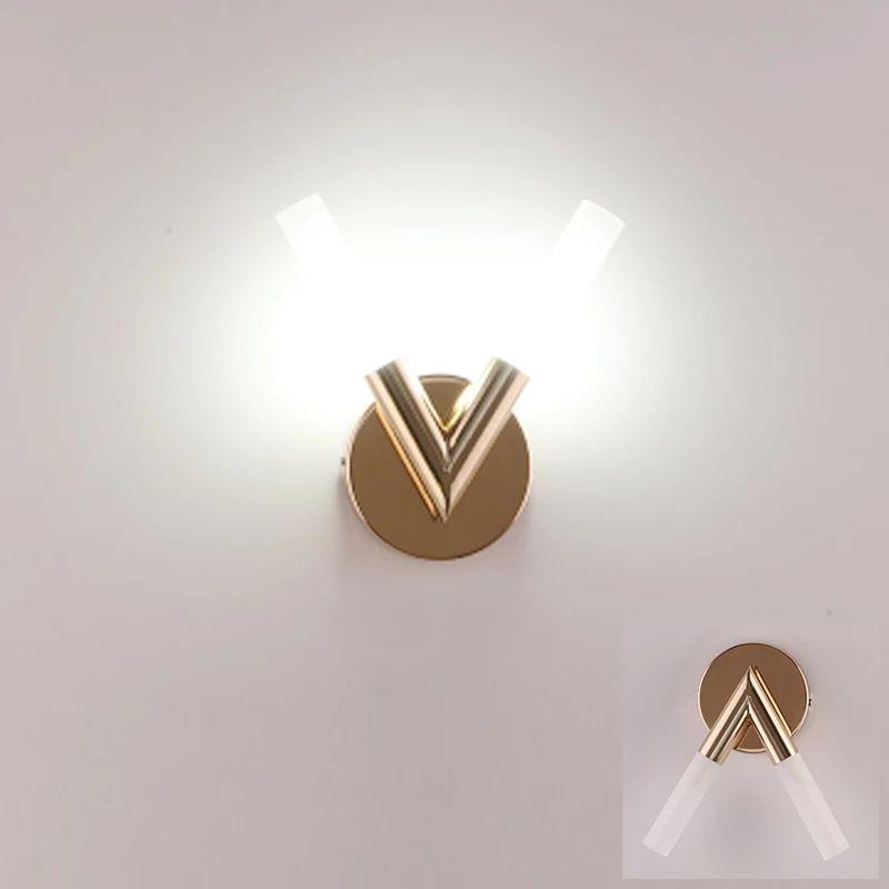 Modern V-Shaped LED Wall Sconce - Image 2