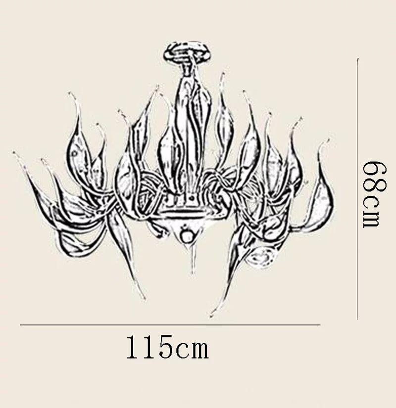 European Decor Swan Crystal Candle Chandeliers - Image 2