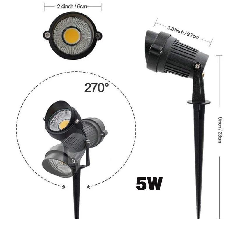 Outdoor Waterproof COB chip LED Spotlight - Image 4