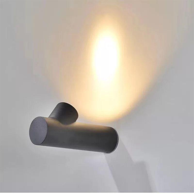 6w Waterproof Indoor/Outdoor COB Chip LED Wall Lamp - Image 8