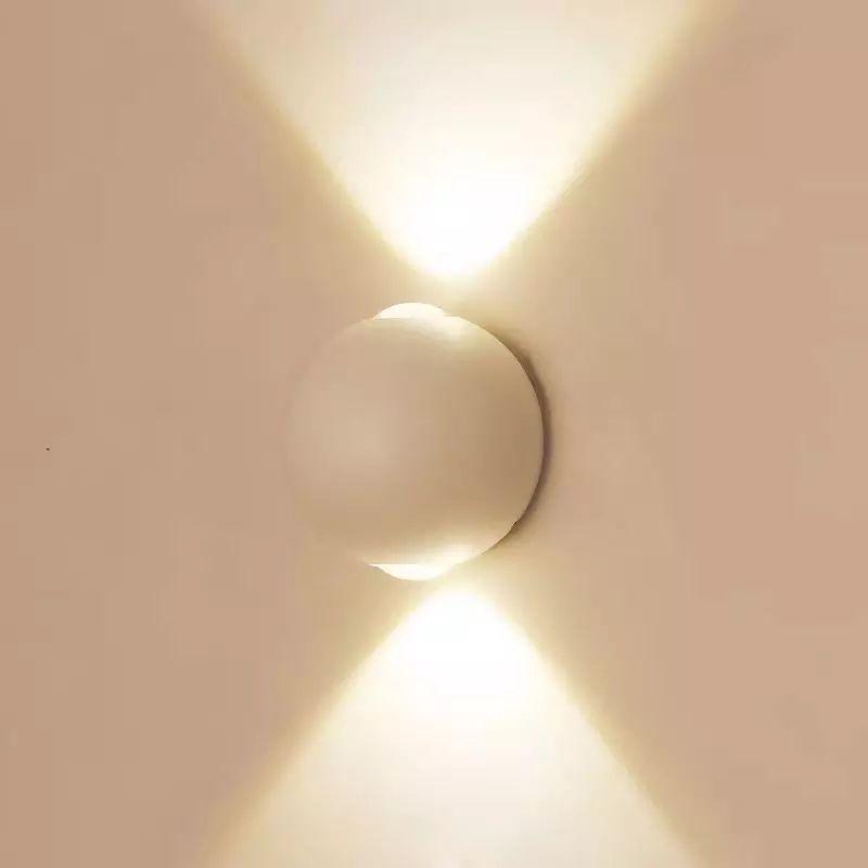 Waterproof Indoor/Outdoor Ball Shaped LED Wall Sconce - Image 5