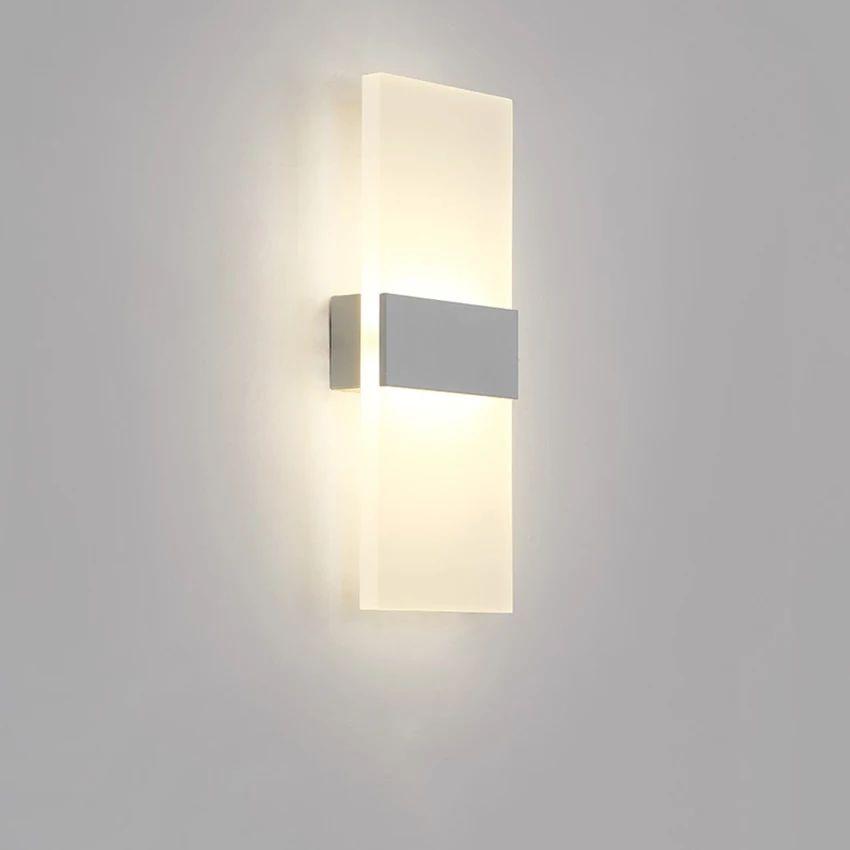 Flat Indoor Golden LED Wall Light - Image 7
