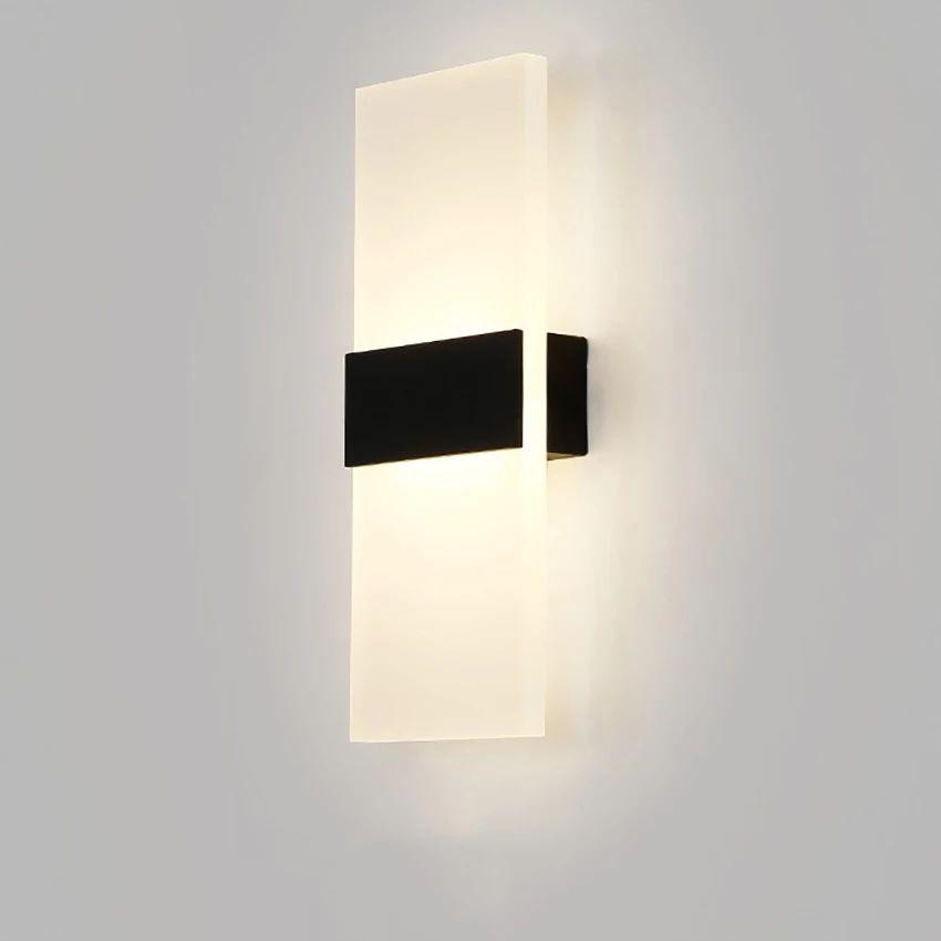 Flat Indoor Golden LED Wall Light - Image 6