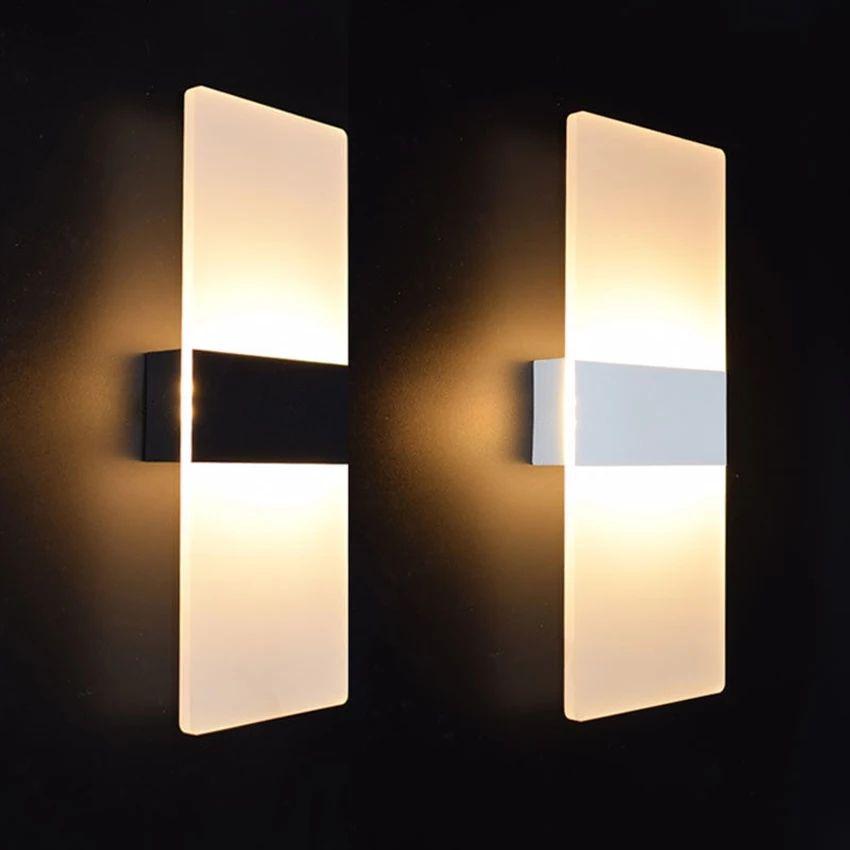 Flat Indoor Golden LED Wall Light - Image 5
