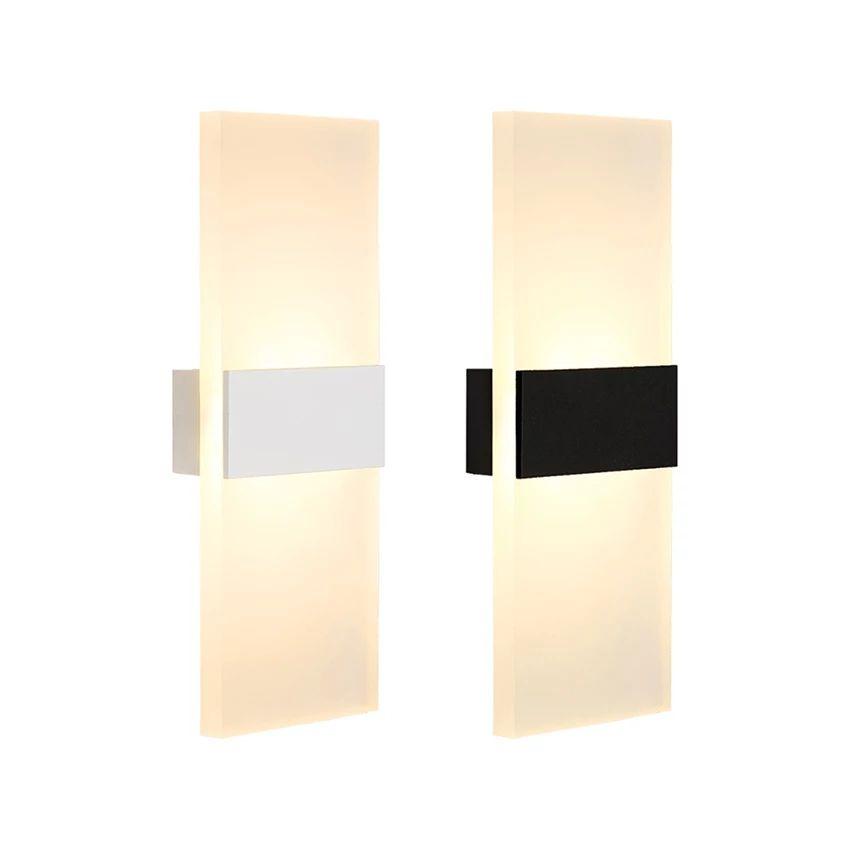 Flat Indoor Golden LED Wall Light - Image 4