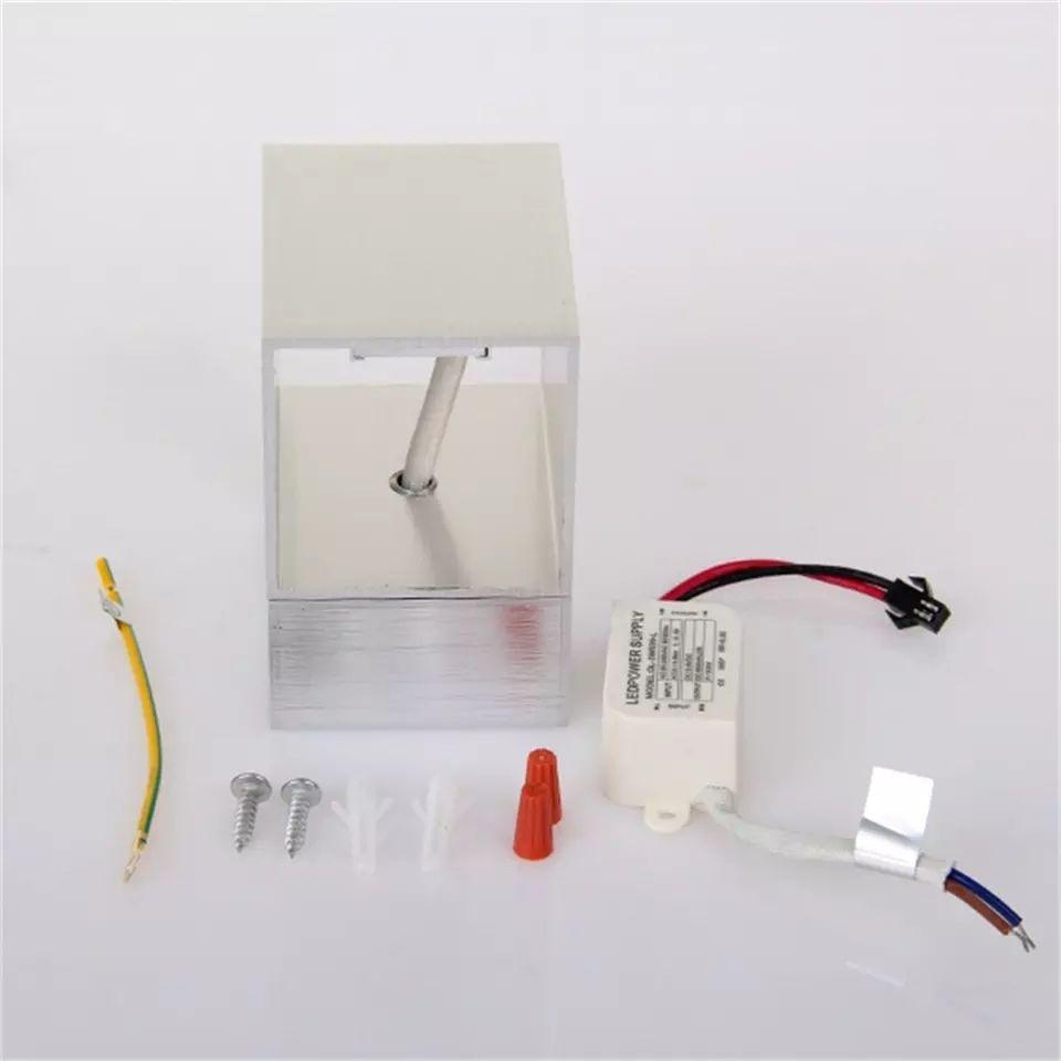 Outdoor Waterproof Cubic LED Wall Lamp - Image 8