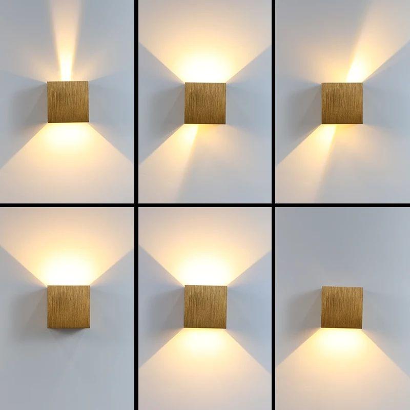 Outdoor Waterproof Cubic LED Wall Lamp - Image 4