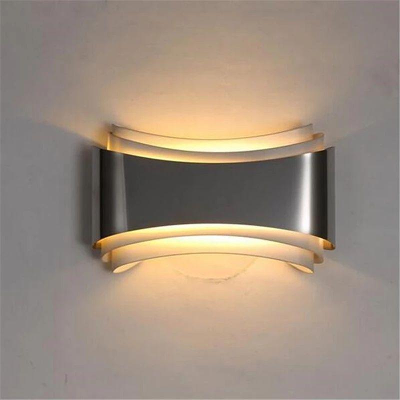 Modern Decorative Double-shaded LED Wall Lamp - Image 7