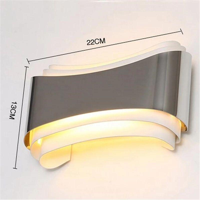 Modern Decorative Double-shaded LED Wall Lamp - Image 2