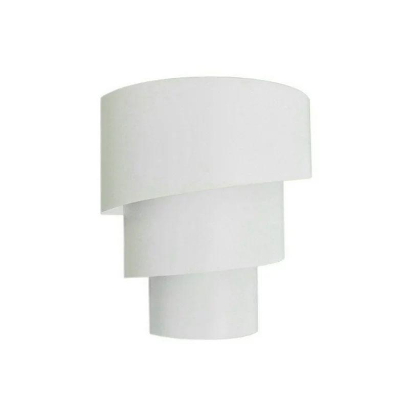 White Modern Spiral LED Wall Light - Image 3