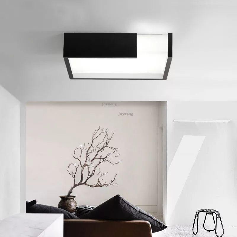 Modern Surface-mounted Square LED Ceiling Light - Image 4