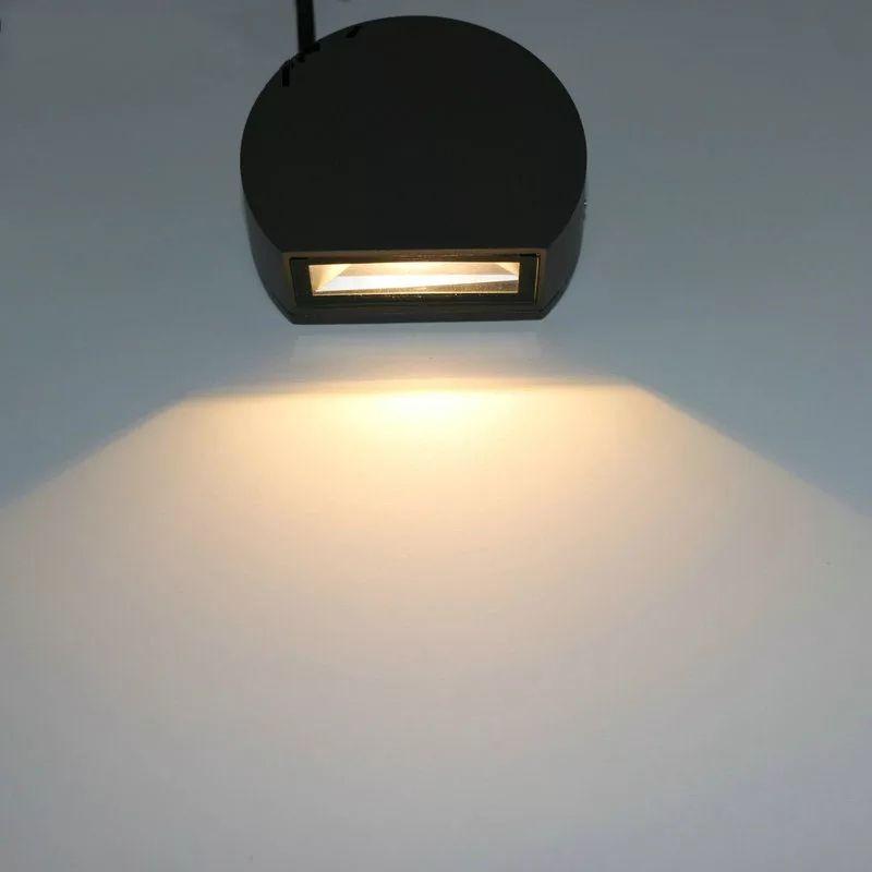Round Indoor/Outdoor Waterproof LED Wall Lamp - Image 6