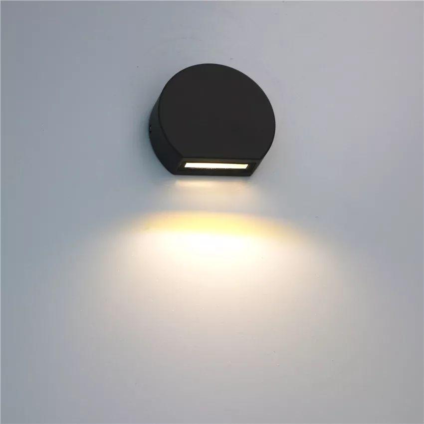 Round Indoor/Outdoor Waterproof LED Wall Lamp