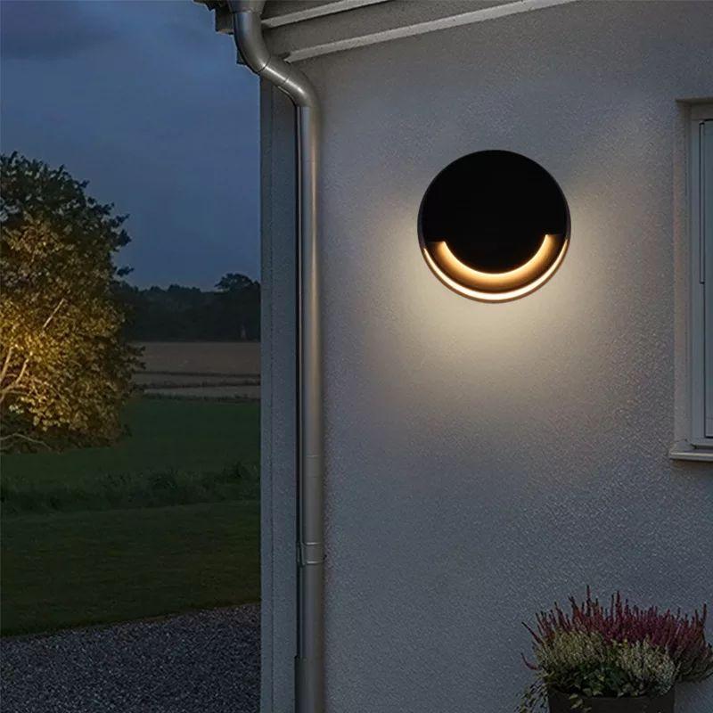 Modern Outdoor Waterproof LED Wall Lamp