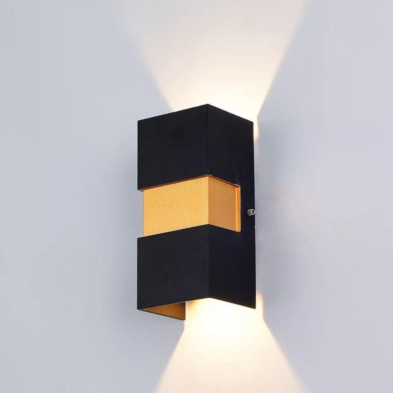 Simple Cuboid Waterproof Outdoor LED Wall Lamp - Image 5