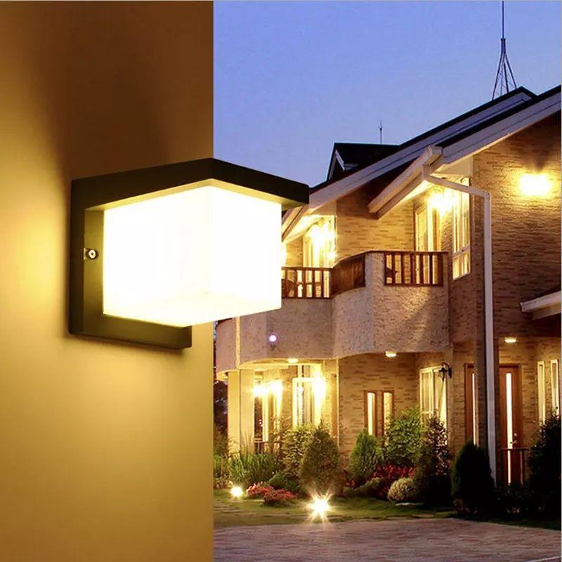 Modern Waterproof Square LED Outdoor Light