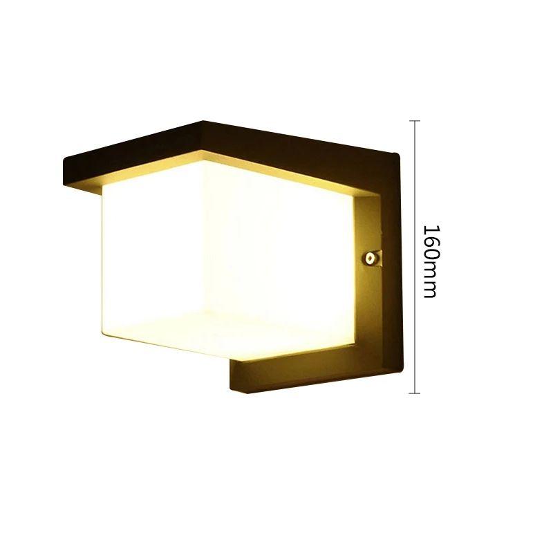 Modern Waterproof Square LED Outdoor Light - Image 6