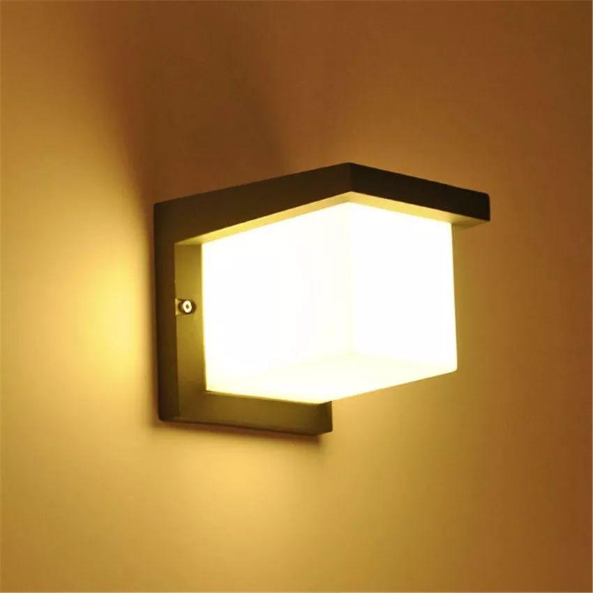 Modern Waterproof Square LED Outdoor Light - Image 3