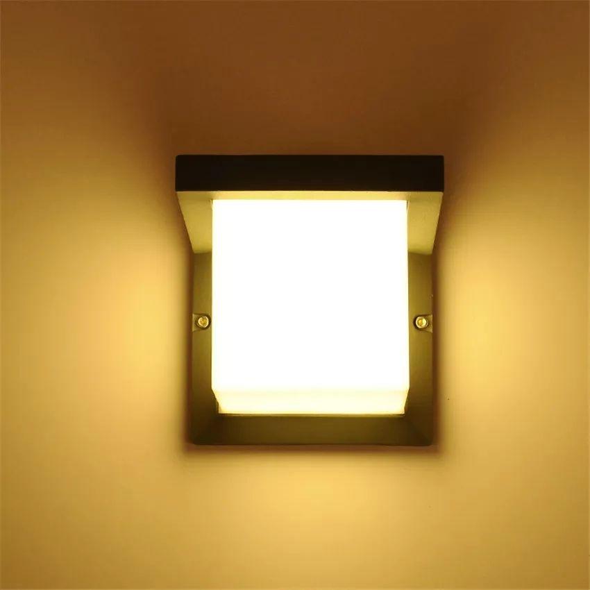 Modern Waterproof Square LED Outdoor Light - Image 2