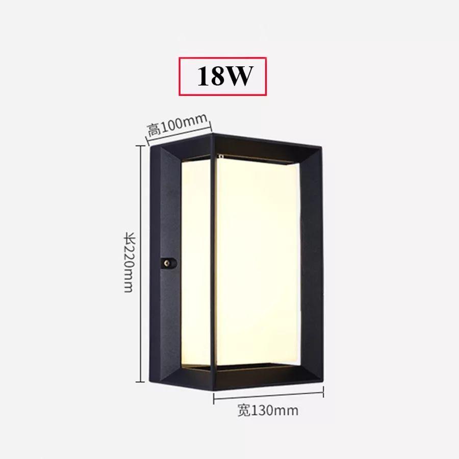 18W PIR Motion Sensor Outdoor LED Wall Light - Image 4