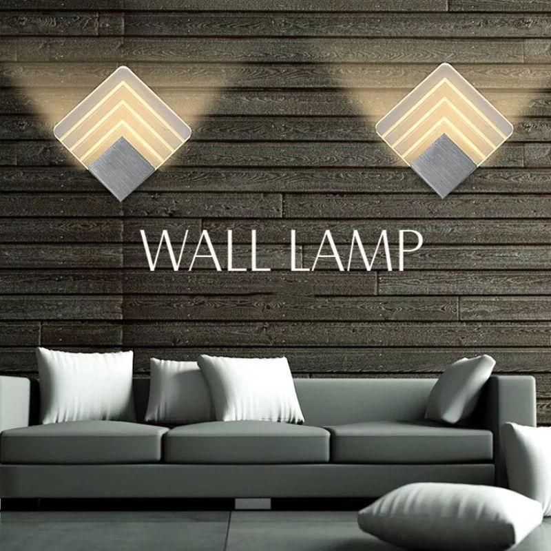 Nordic LED aluminum wall lamp light - Image 3