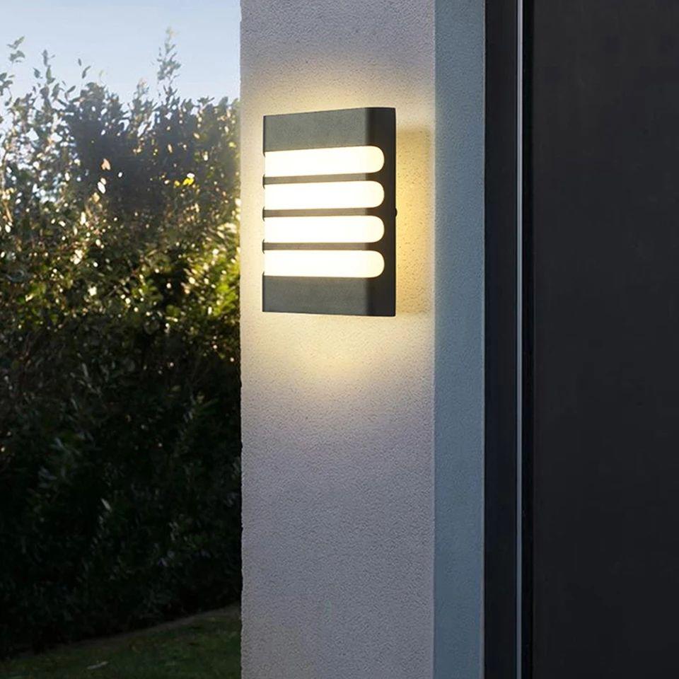 Aluminum Waterproof Garden Wall Lamps - Image 4
