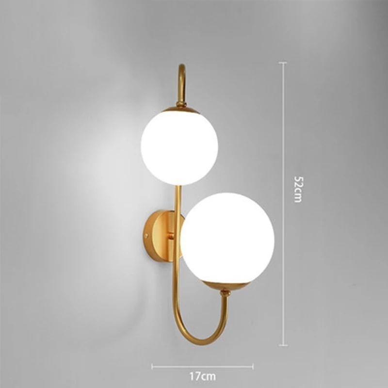 Modern Gold Foyer Wall Lamp - Image 5