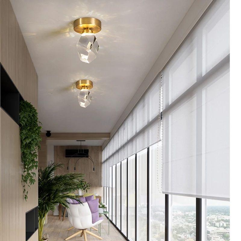 Modern Crystal LED Ceiling Lamp
