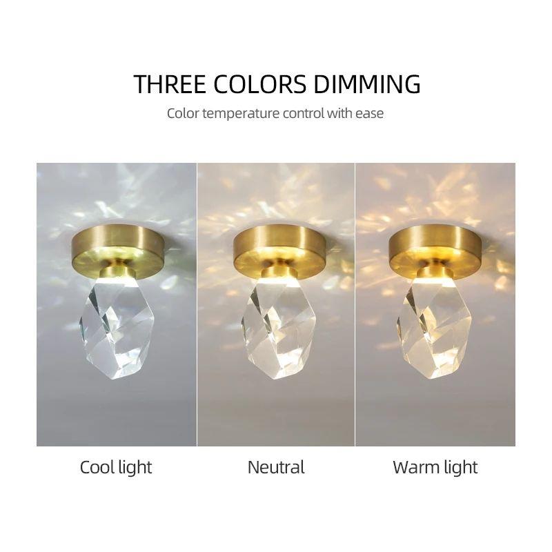 Modern Crystal LED Ceiling Lamp - Image 7