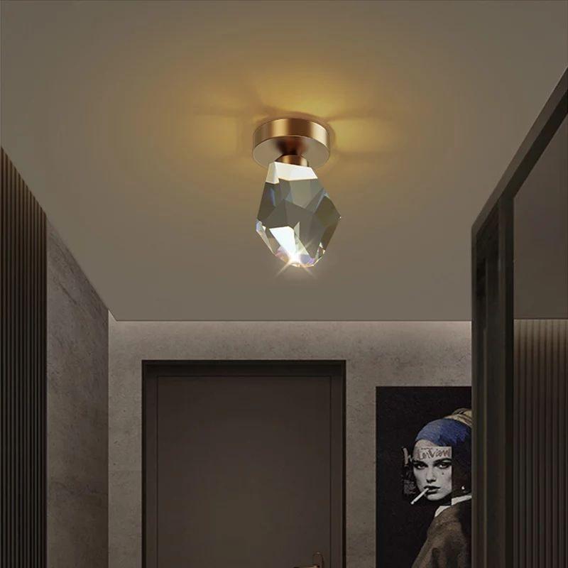 Modern Crystal LED Ceiling Lamp - Image 2