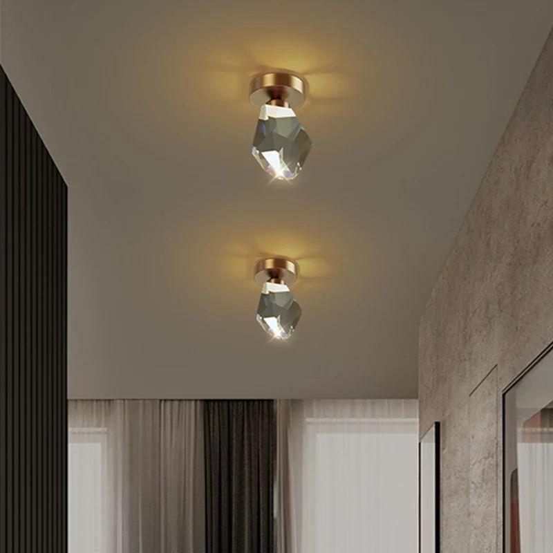Modern Crystal LED Ceiling Lamp - Image 3