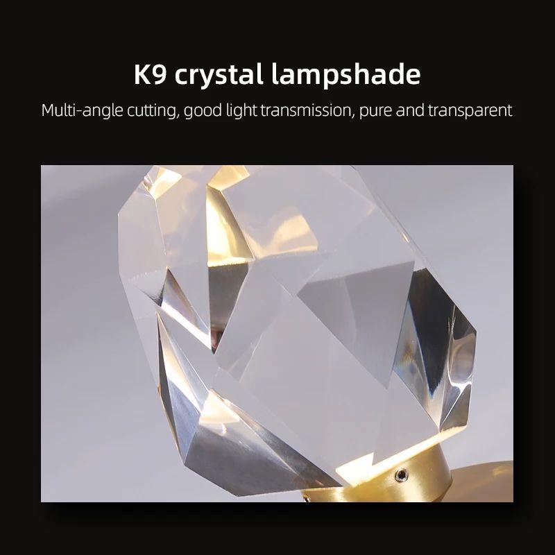 Modern Crystal LED Ceiling Lamp - Image 5
