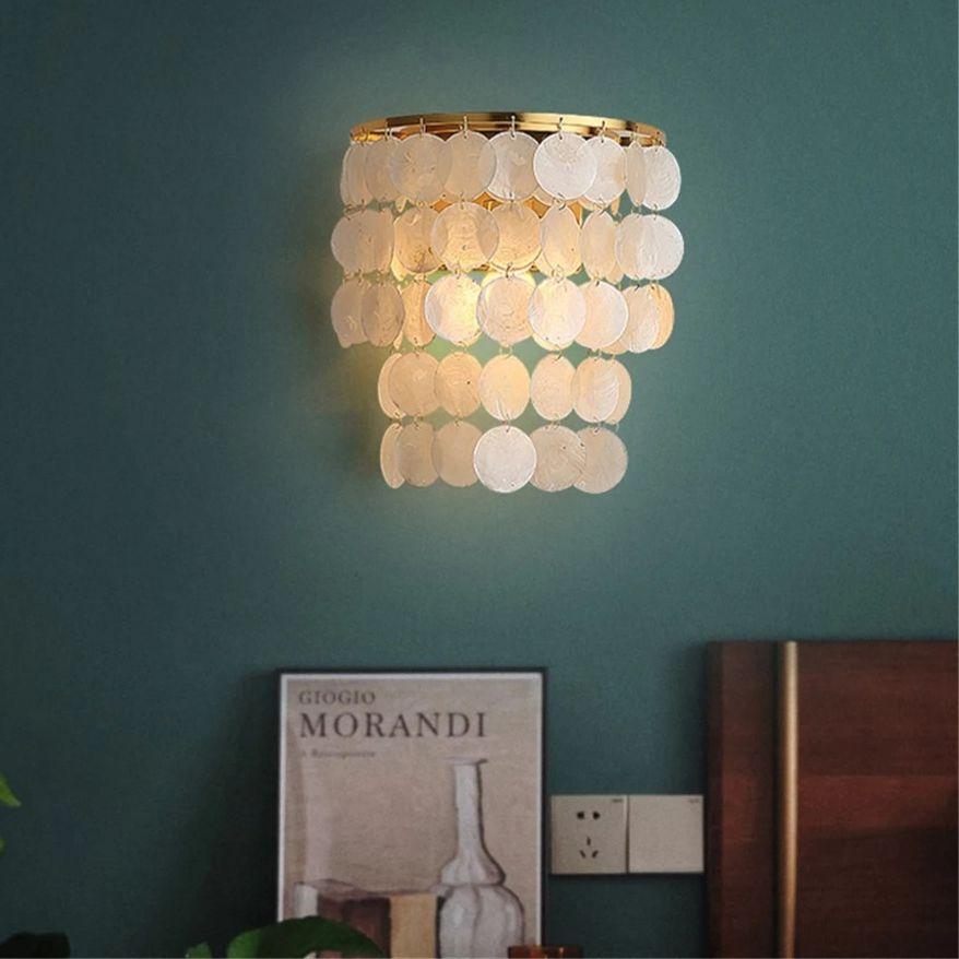 Decorative Modern Indoor Shell Wall Light