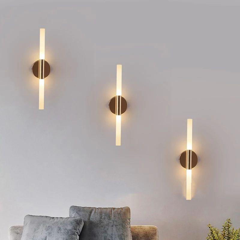 Modern Metal Pipe Up-Down LED Wall Lamp - Image 3