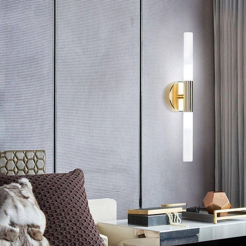 Modern Metal Pipe Up-Down LED Wall Lamp - Image 5