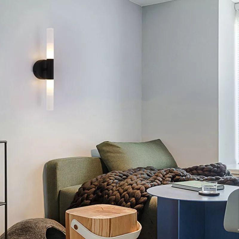Modern Metal Pipe Up-Down LED Wall Lamp - Image 7