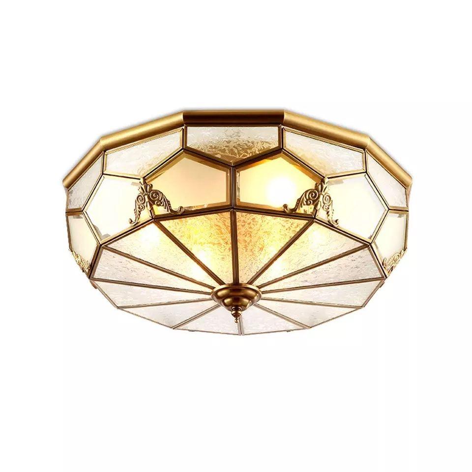 Vintage Cone Copper LED Ceiling Lights - Image 4