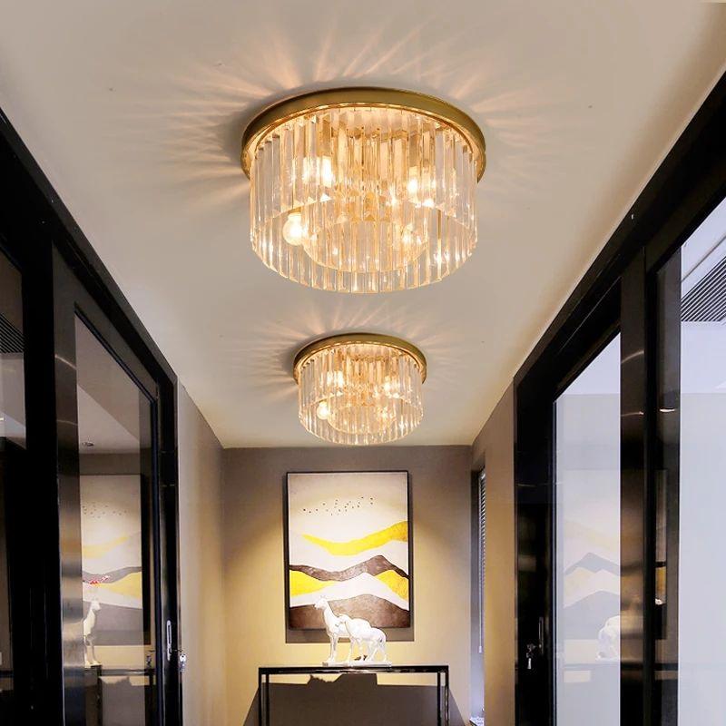 Rectangle Modern Crystal Ceiling Lights - Image 4