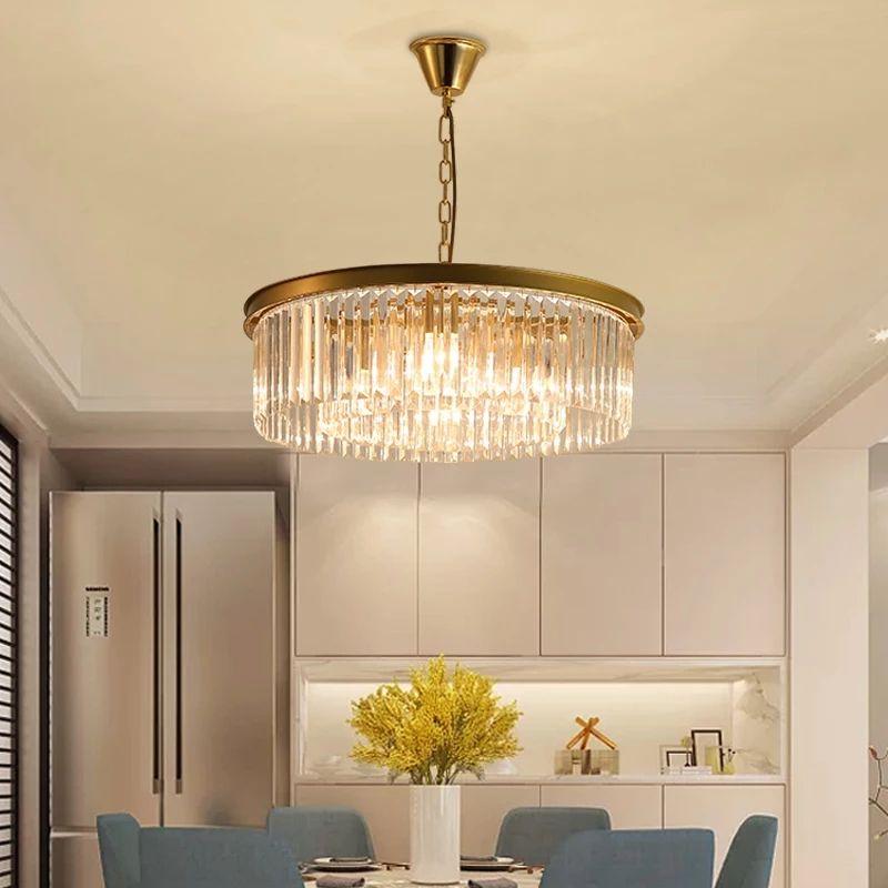 Rectangle Modern Crystal Ceiling Lights - Image 3