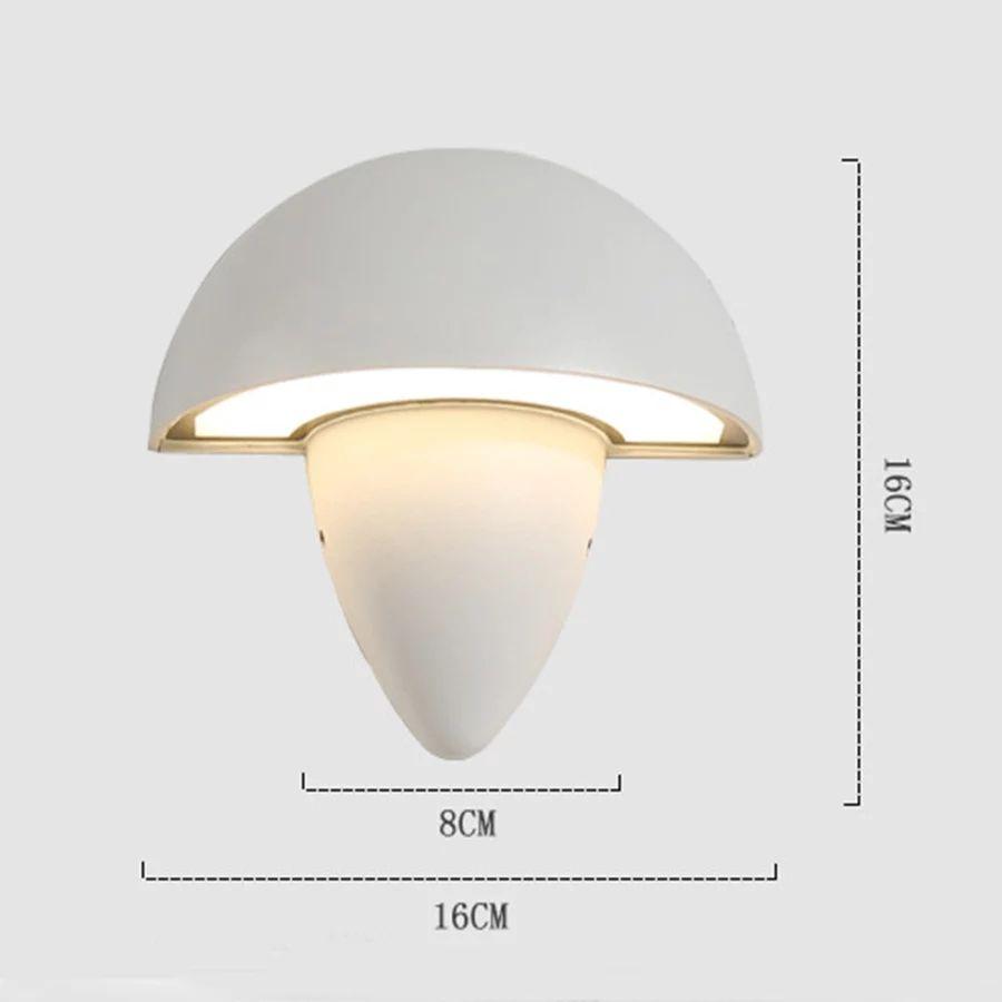 Mushroom Creative Led Wall Lamp - Image 3