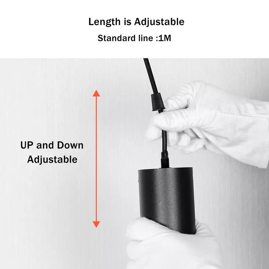 Modern Dimmable Long LED Pendant Lamp - Image 4