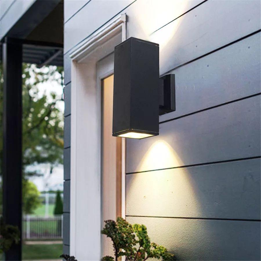Modern Surface Mounted LED Porch Wall Lamp