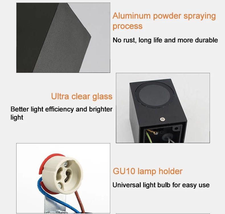 Cube Mounted Led Wall Lamp - Image 8