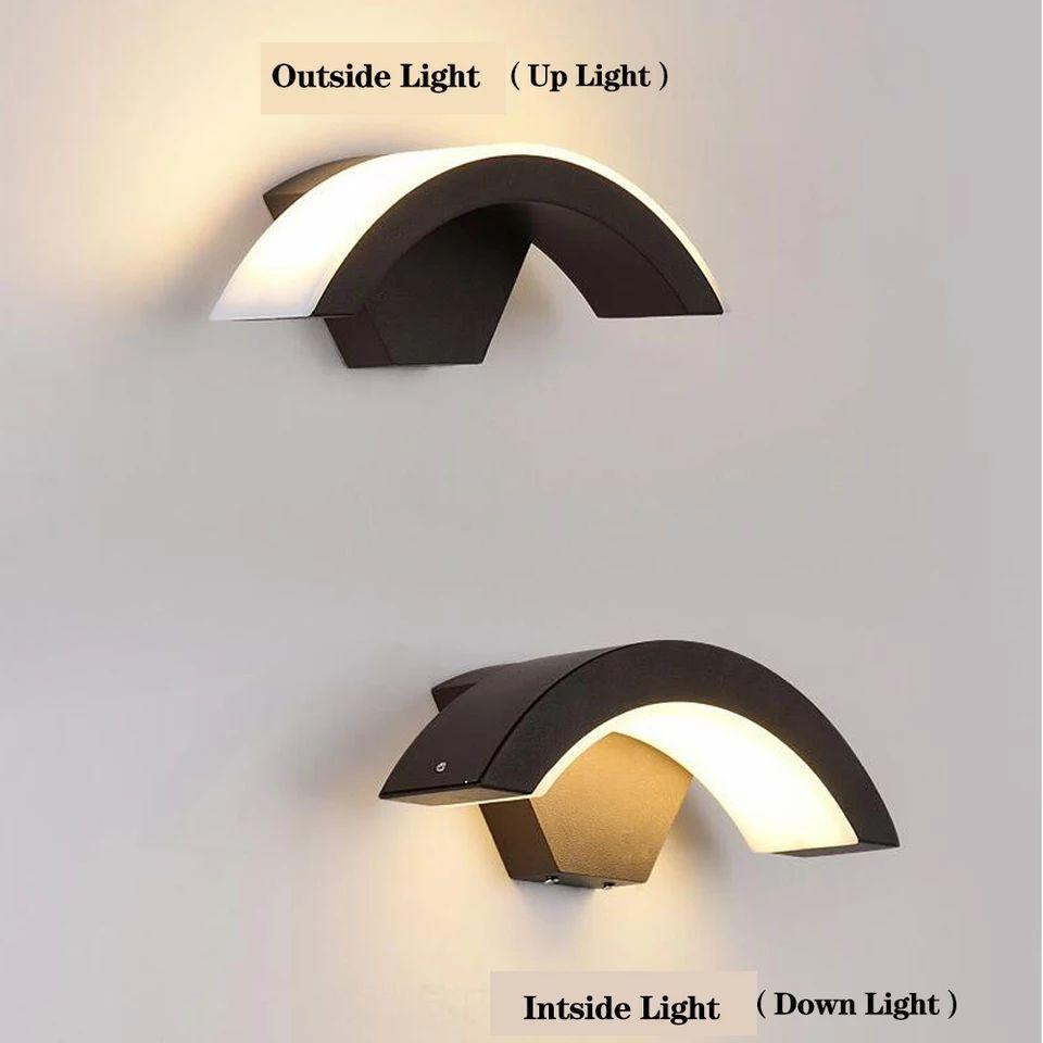 Modern Curved Wall Lamp - Image 4