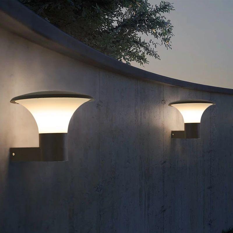 Mushroom Modern Outdoor Wall Lamps - Image 5