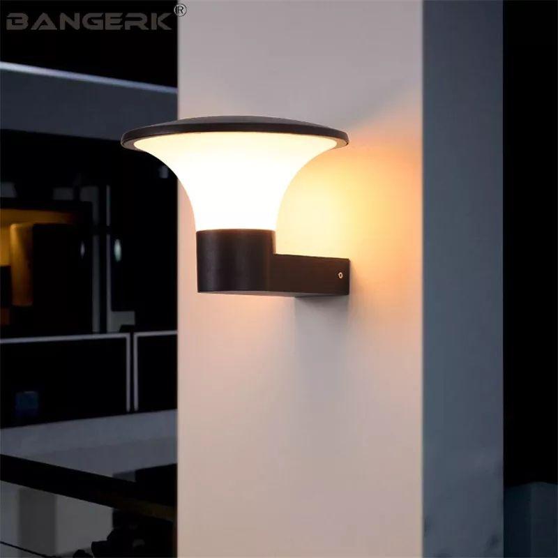 Mushroom Modern Outdoor Wall Lamps