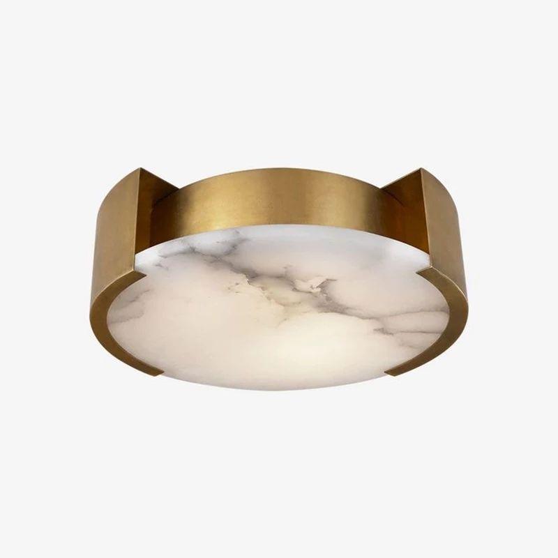Round Marble Creative Ceiling Light