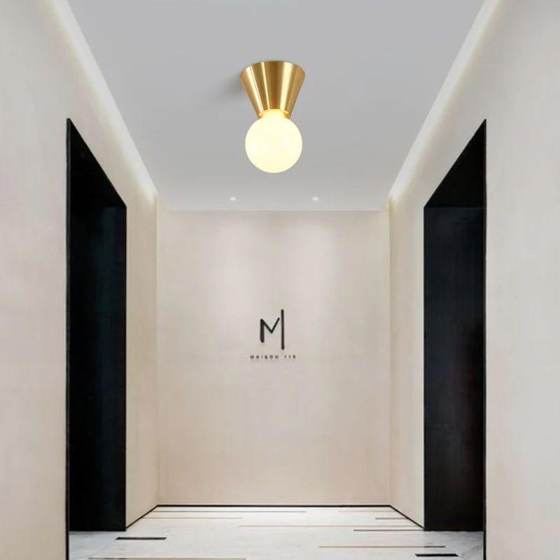 Modern Simple Golden LED Lamp - Image 5