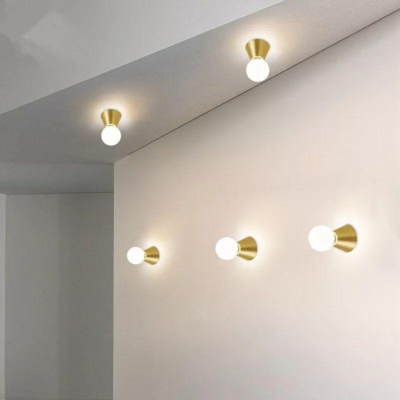 Modern Simple Golden LED Lamp - Image 3