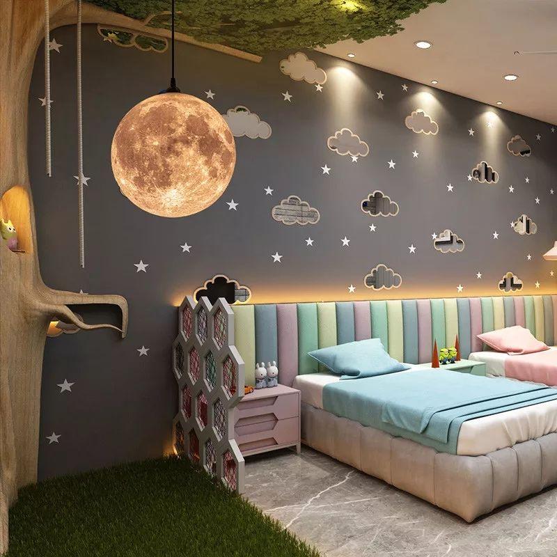 Novelty Creative Moonlight Pendant Lamp - Image 3